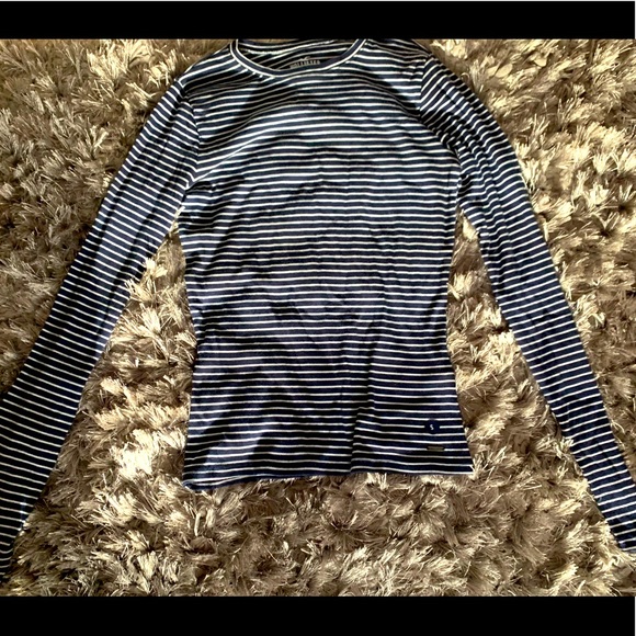 Hollister Striped Longsleeve Tee - Picture 1 of 2